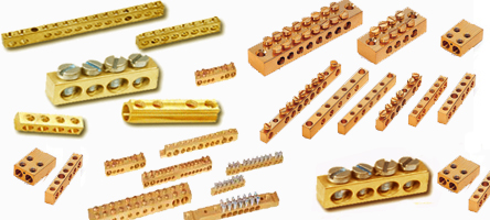 Brass Earth Bars Brass Earthing Bars