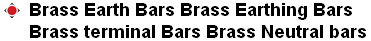 brass earth bars brass earthing bars brass terminal bars brass neutral bars
